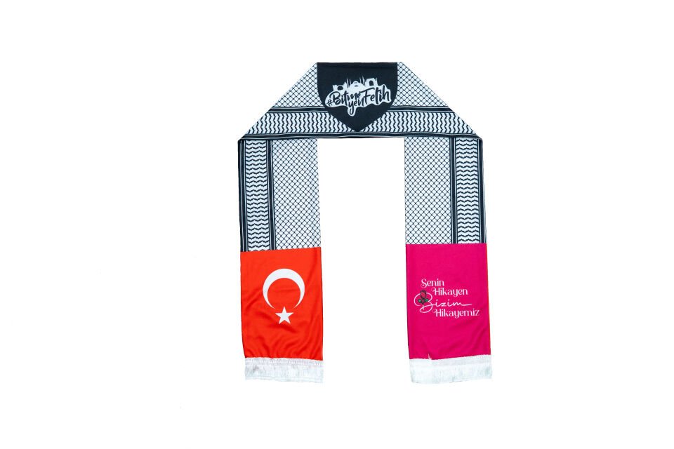 Nazenin Gençlik Lise Saten Atkı