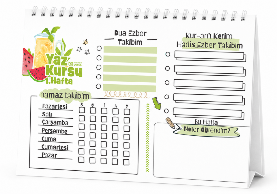 Semerkand Çocuk Yaz Kursu Erkek Eğitim Seti