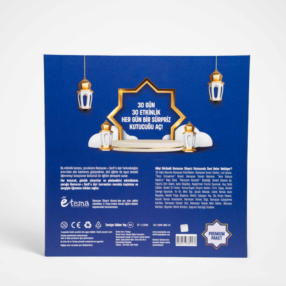 Hilal Göründü Ramazan Sürpriz Kutusu (4-12 Yaş)