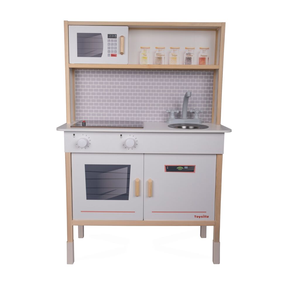 Ahşap Oyun Mutfağı Beyaz T1029
