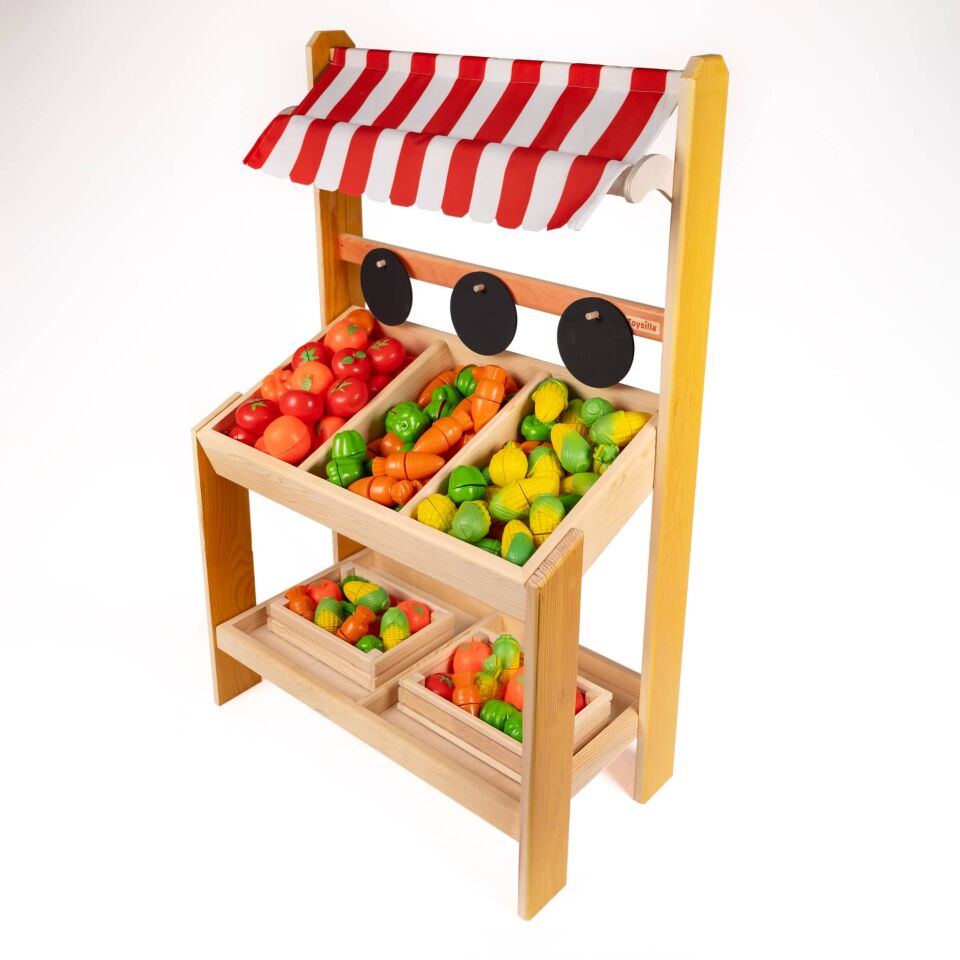 Ahşap Oyuncak Manav Tezgahı – T6012