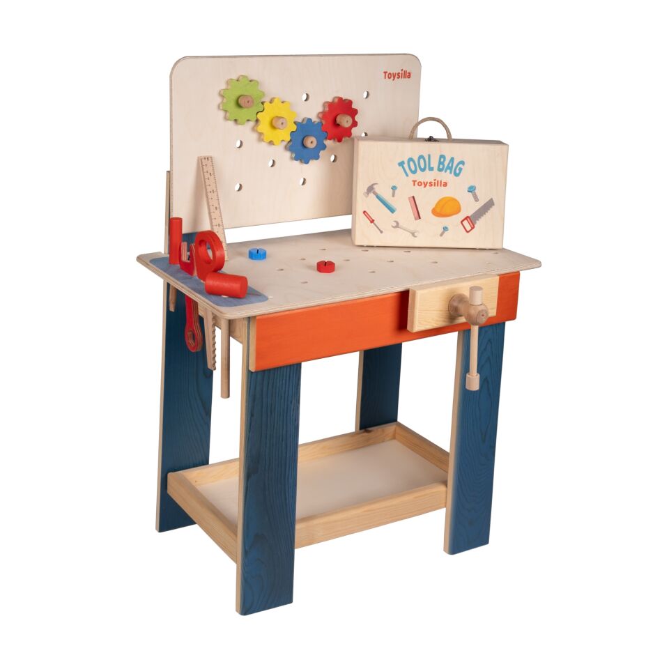 Ahşap Tamir Tezgahı Oyuncak, Tamir oyuncak T6007