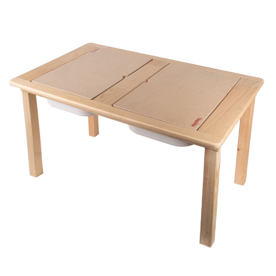 Aktivite Masası - 2'li Oyun ve Çalışma Masası (Tavşan Kulaklı Sandalyeler Dahil) T6022