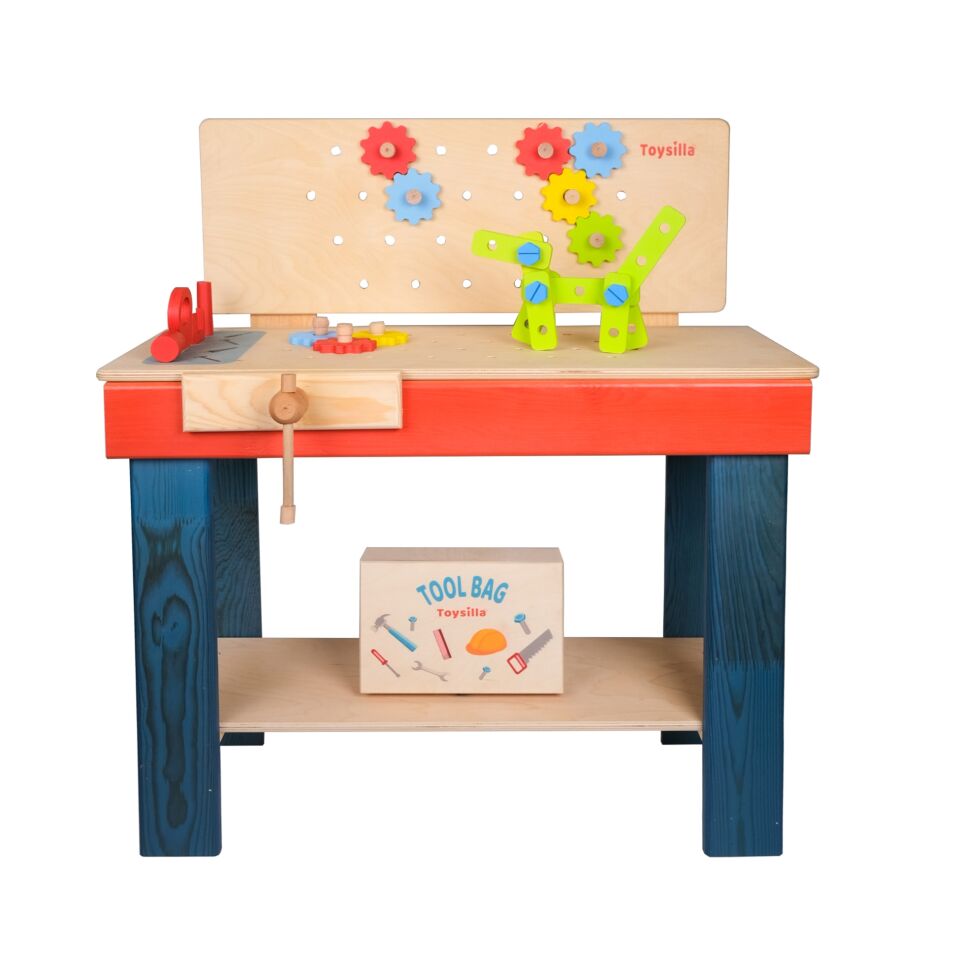 Büyük Ahşap Tamir Tezgahı Oyuncak, Tamir oyuncak T6014