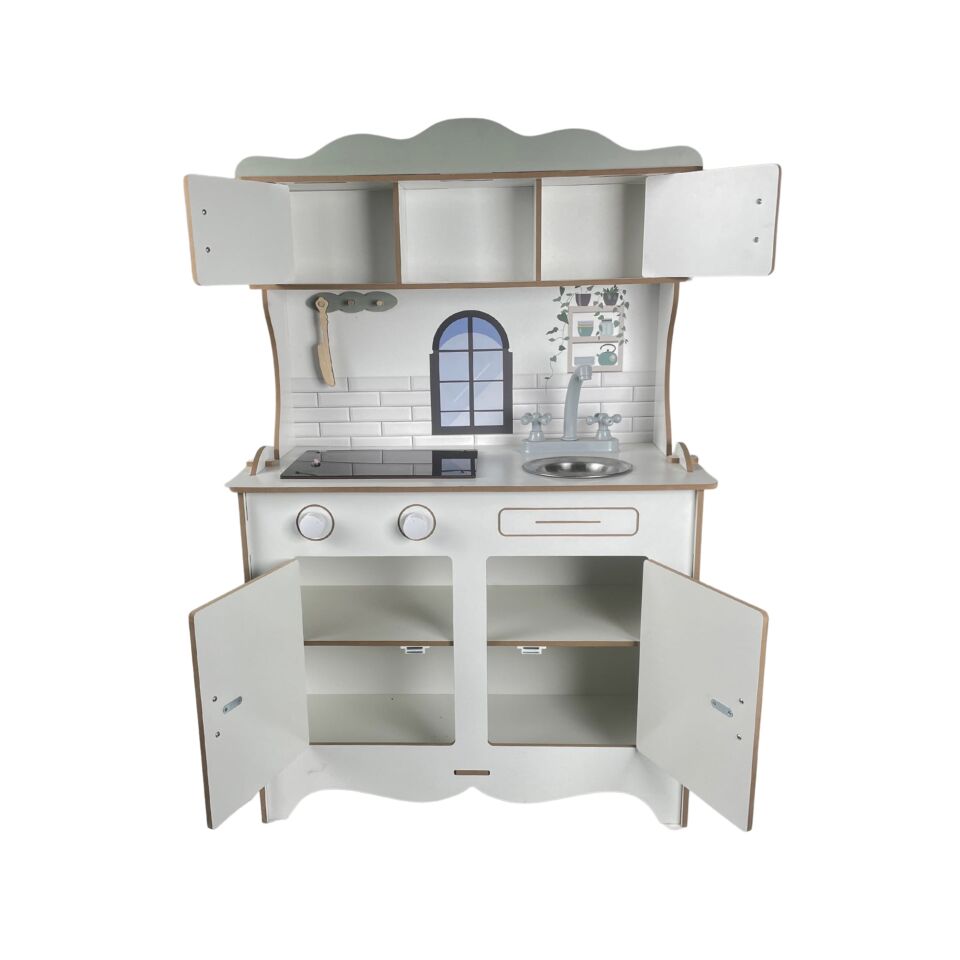 Pembe 1041 Ahşap Çocuk Mutfak Seti | Eğlenceli ve Eğitici Oyun Deneyimi