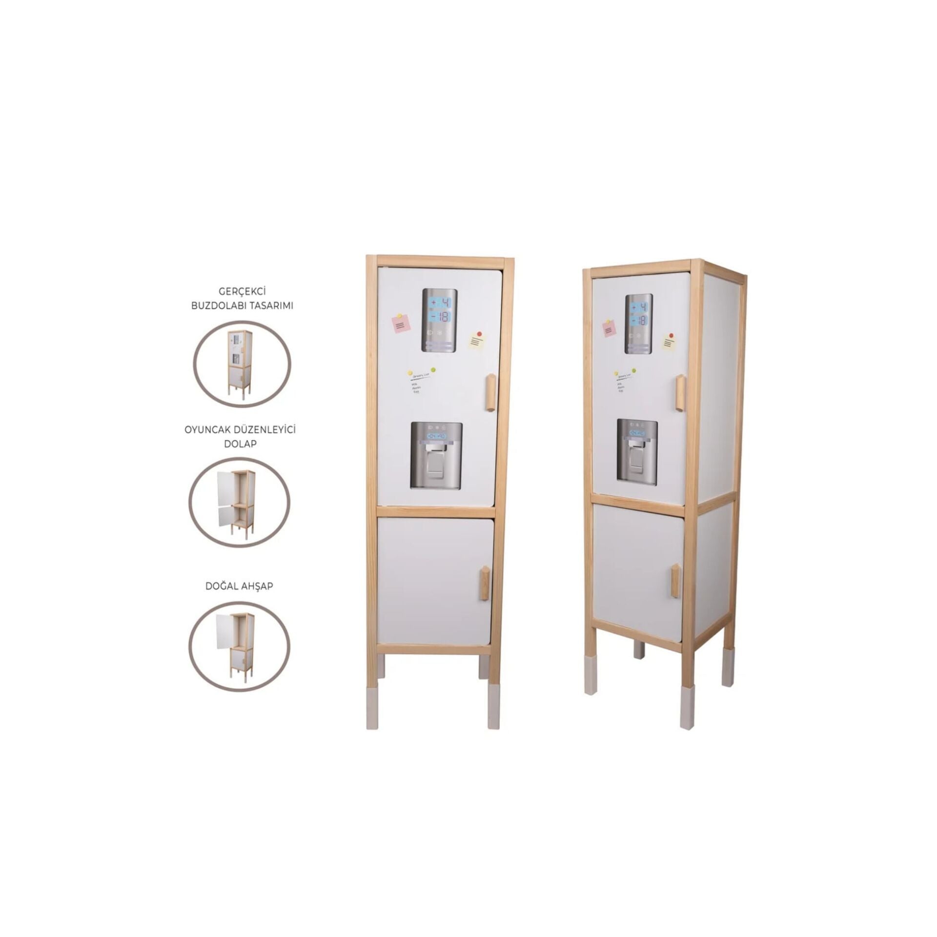 T1034 Toysilla Beyaz Mutfak Buzdolabı