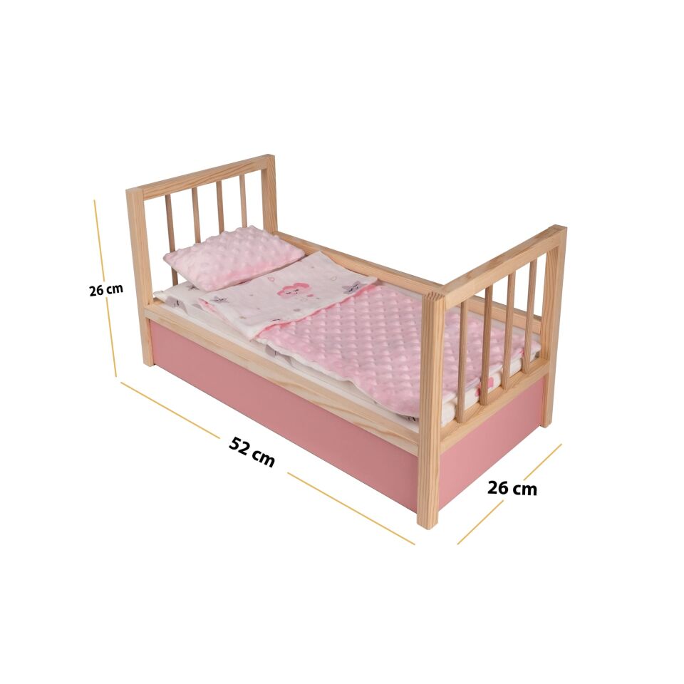 AHŞAP OYUNCAK YATAK  T3028