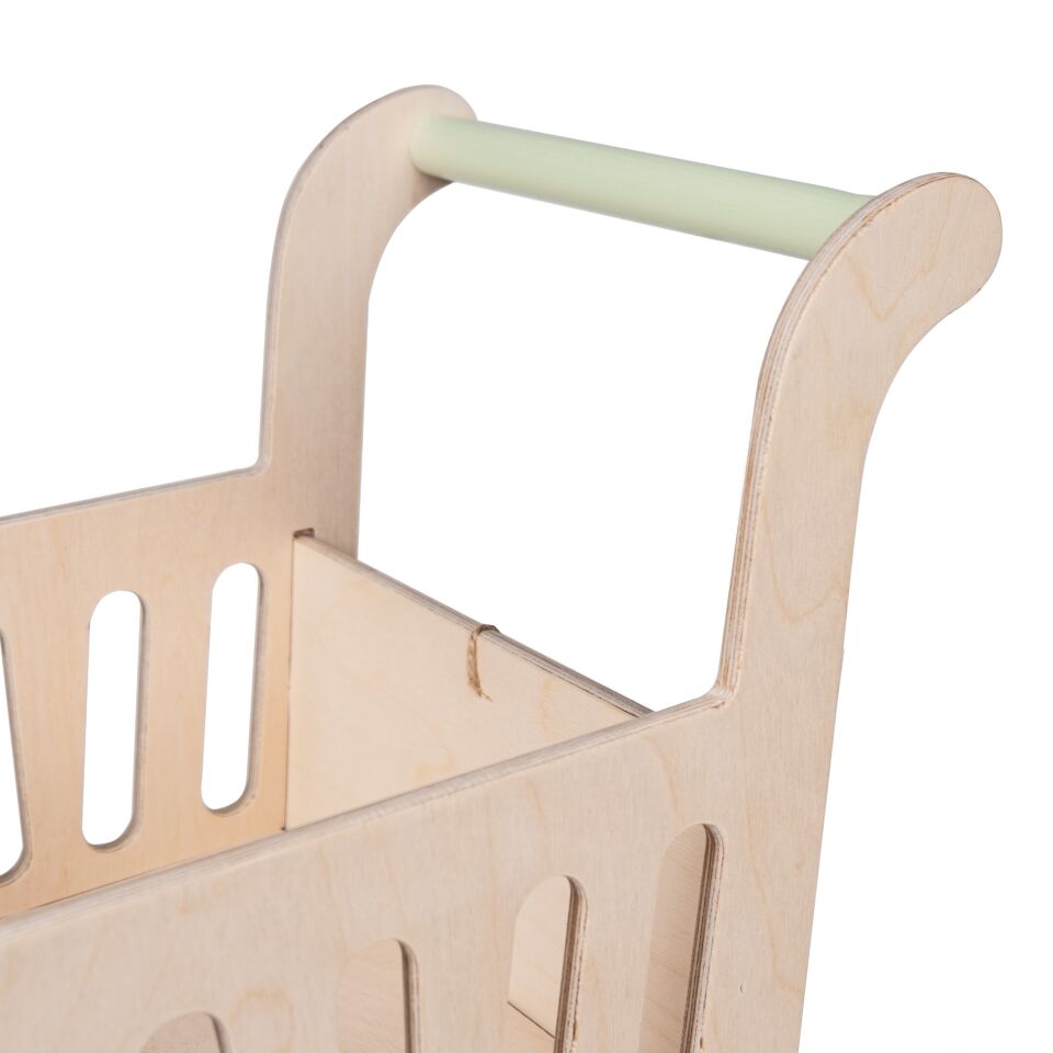 Ahşap Oyuncak Alışveriş Arabası - T6015