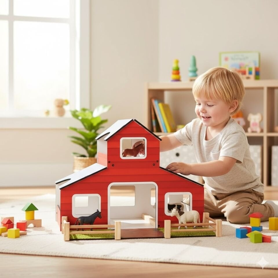 Ahşap Çiftlik Oyuncağı T3032