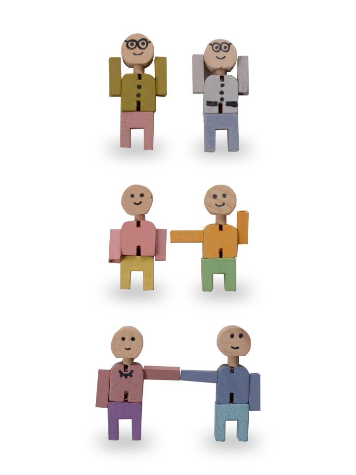 OYUNCAK İNSAN FİGÜRÜ 6'LI