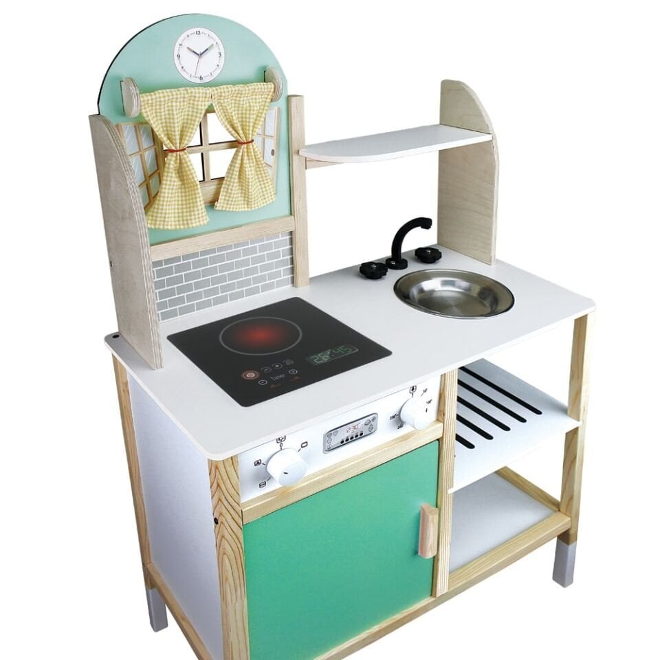 Toysilla Ahşap Çocuk Mutfağı Yeşil - T1011